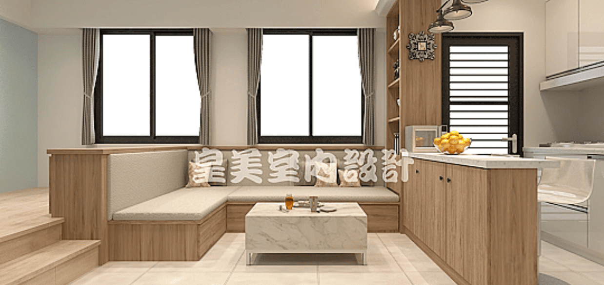 高雄室內設計首選:融合無印風與北歐風,打造呼吸感十足的清爽宅