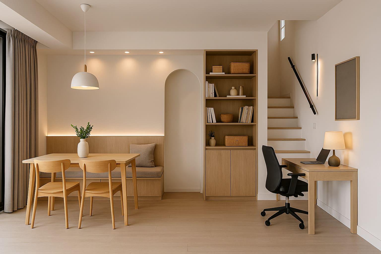 餐廳與書房只能二選一?4個高雄空間設計妙招,打造「+1」多功能生活區