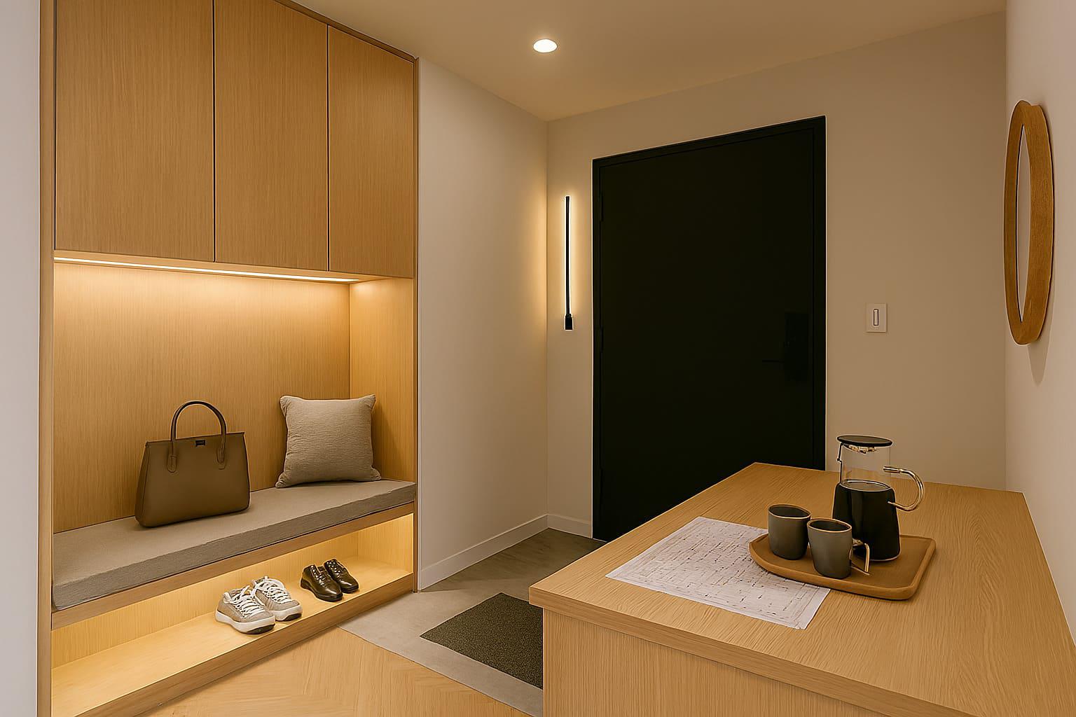 你家的門面及格嗎?5個高雄空間設計技巧,打造美感與機能兼備的玄關