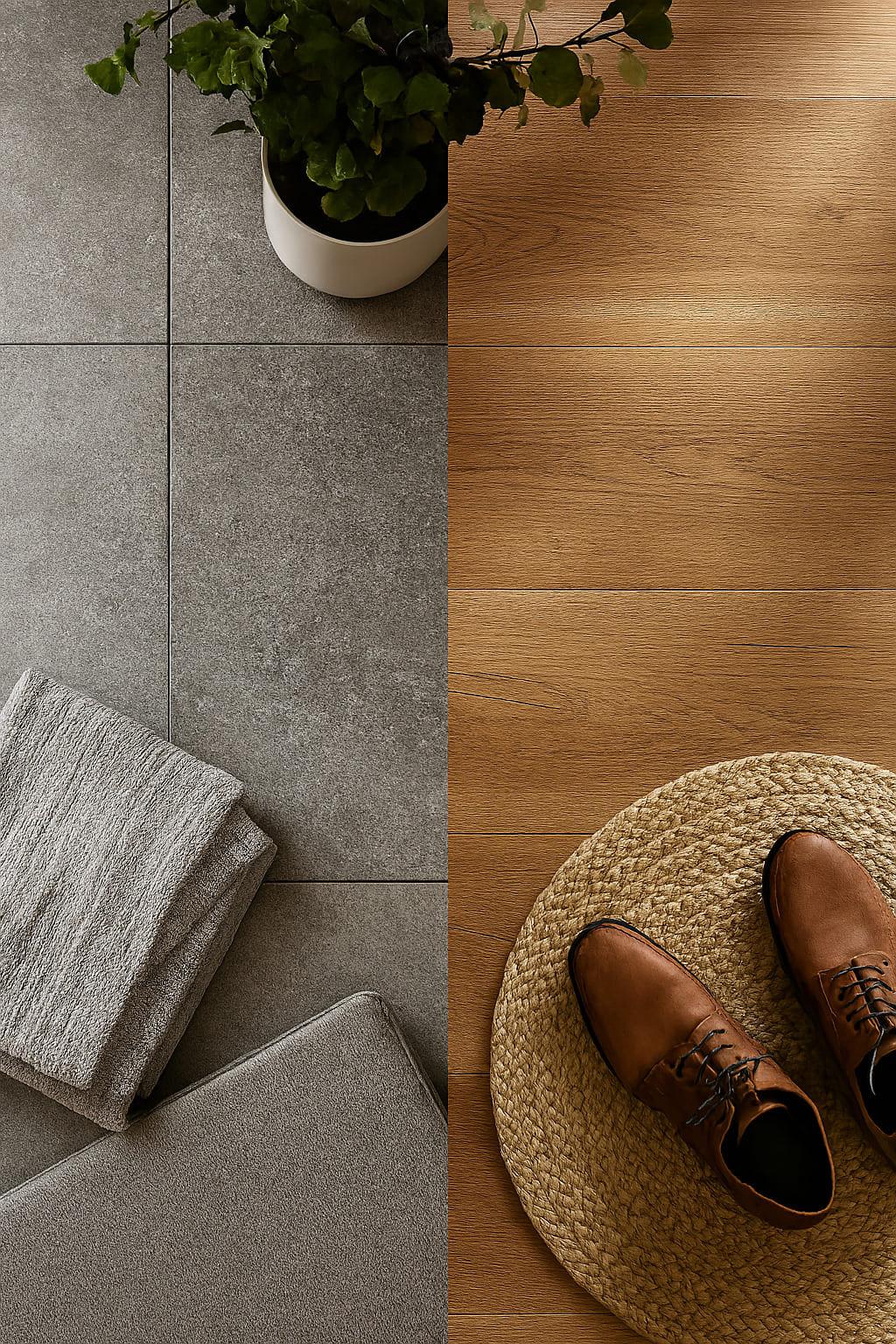 【高雄室內裝潢】地面材質怎麼選?磁磚vs木地板,優缺點與適用區完整分析