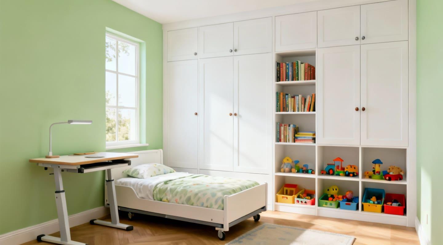 【高雄空間設計】打造「會長大」的兒童房！4個「彈性設計」讓空間陪孩子一起成長
