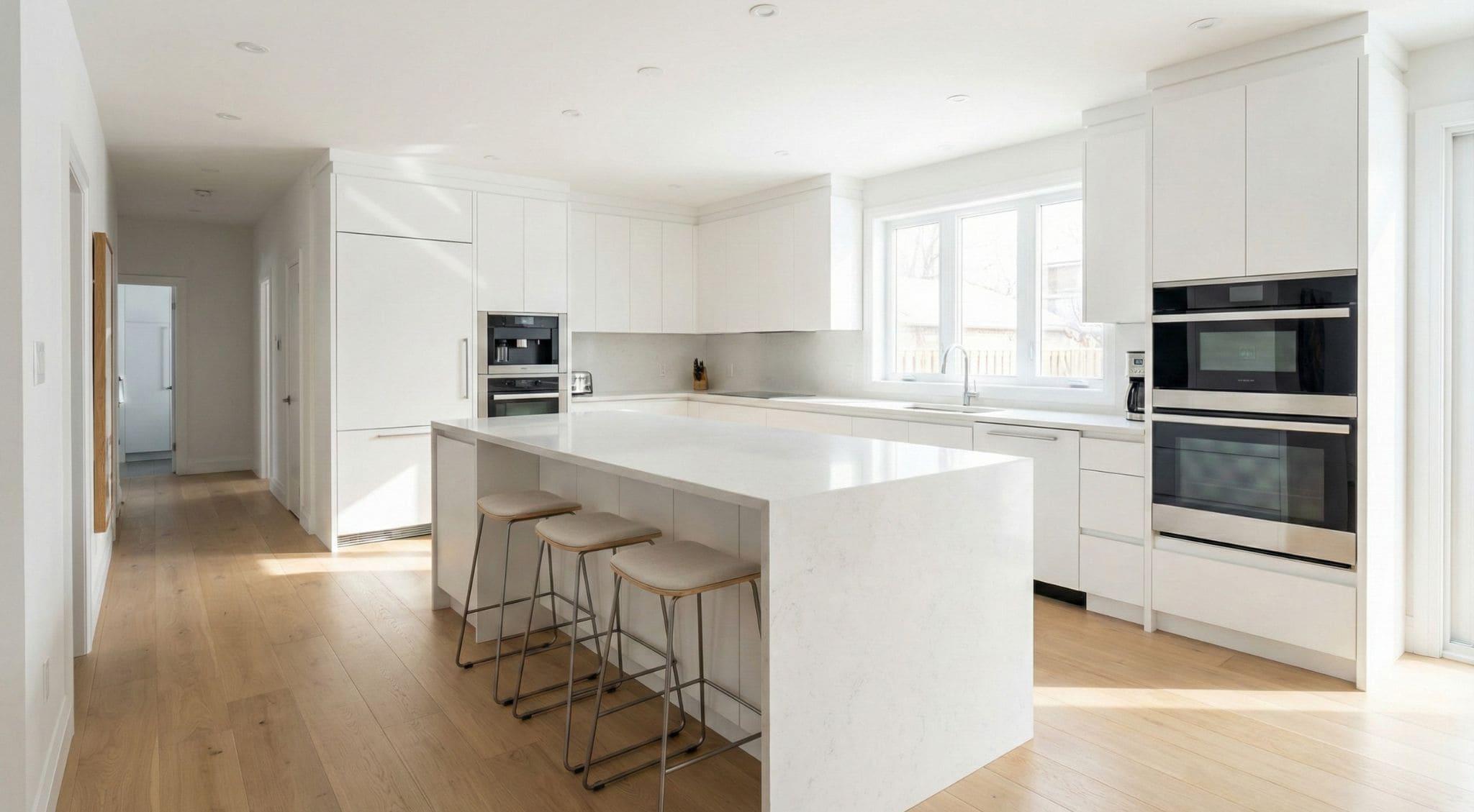 【高雄舊屋翻新】30年老屋廚房大改造！中島吧台+開放格局重現寬敞生活感