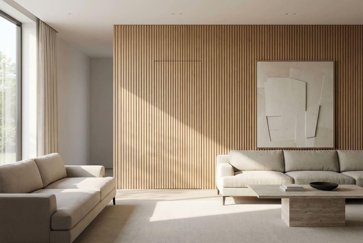 高雄室內設計推薦｜牆面變乾淨了！「隱形門設計」完美隱藏客浴與房間通道