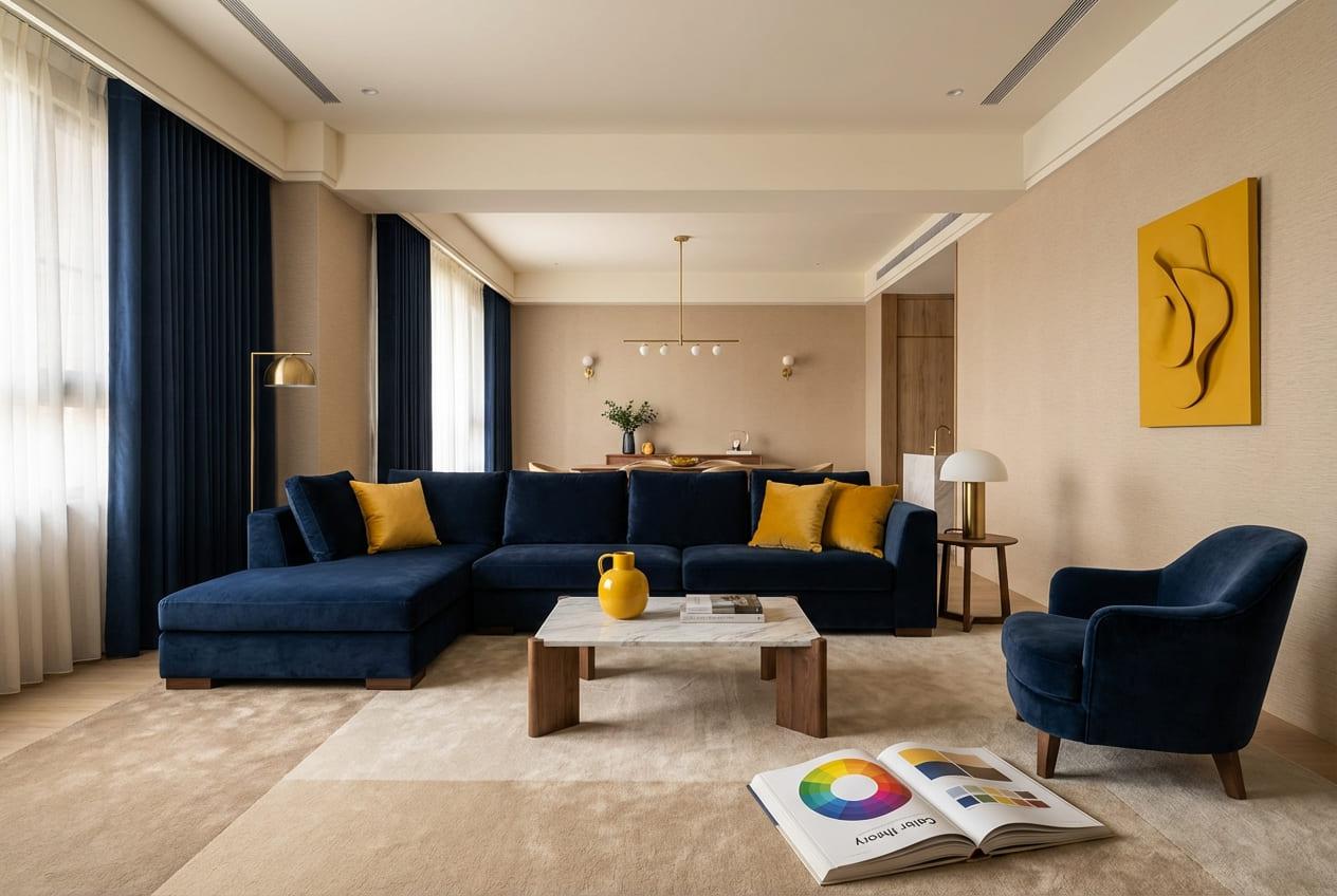 高雄室內裝潢｜空間變高級的秘密！設計師必用的「631 軟裝配色法則」