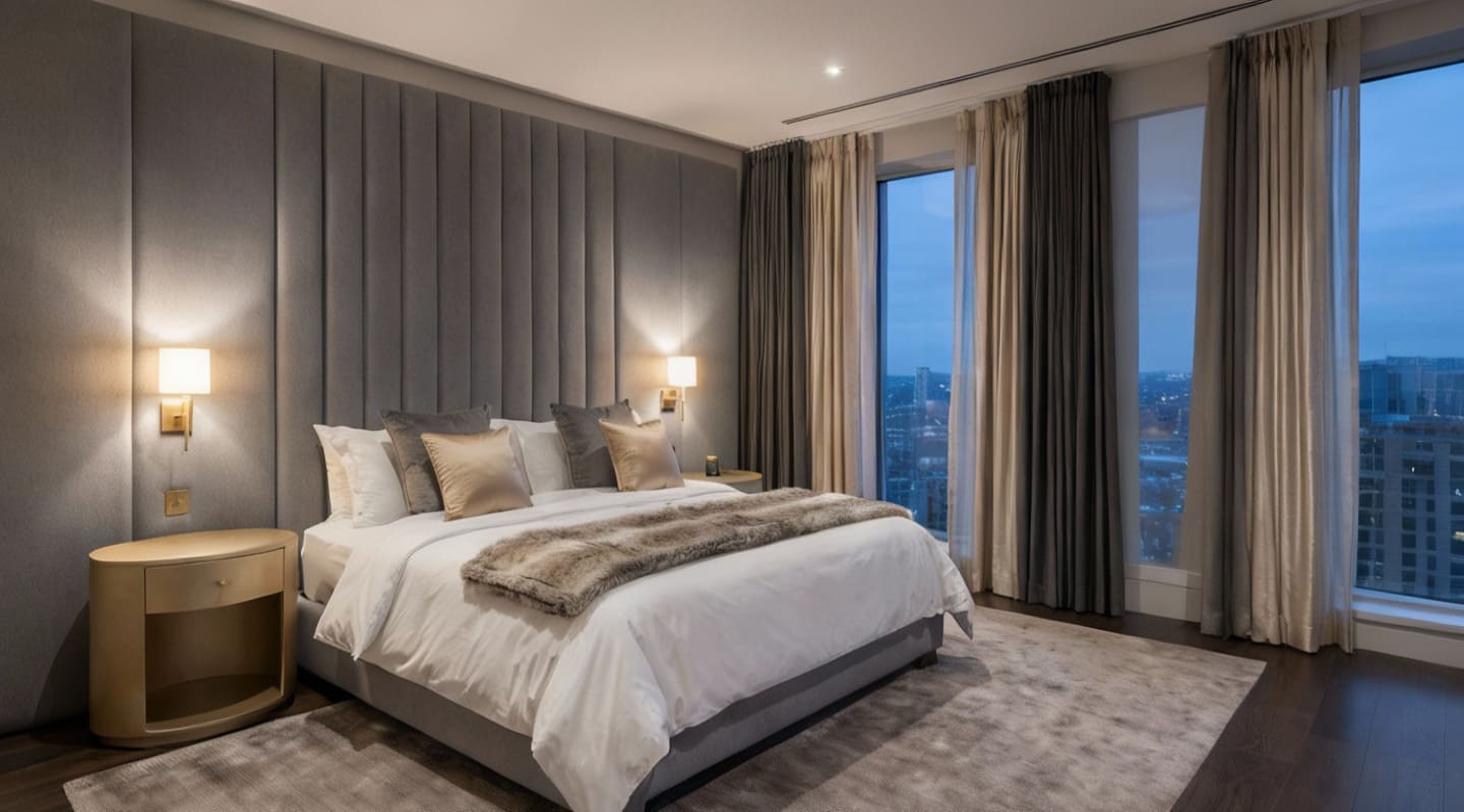 高雄室內設計打造的五星級飯店風臥室.jpg